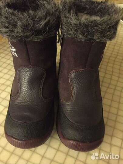 Сапоги зимние для девочки 24