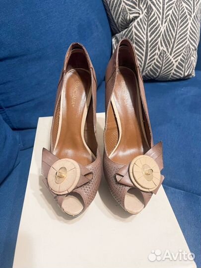 Туфли коричневые 40 размер