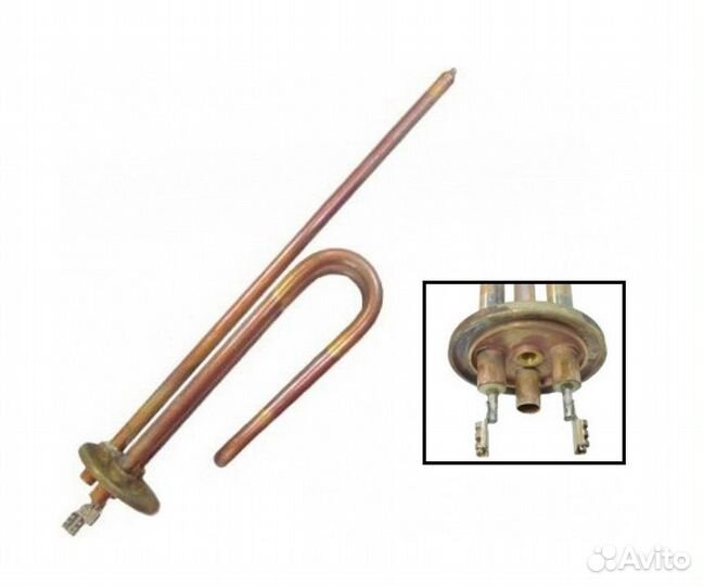 Тэн для Водонагревателя 1200w медь Италия M6