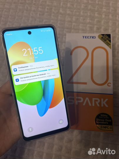 TECNO Spark 20с, 4/128 ГБ