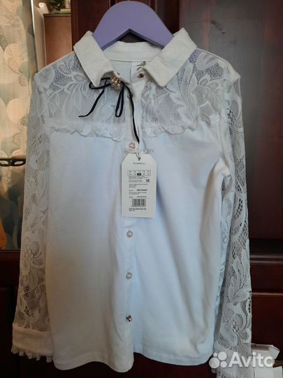 Блуза школьная новая