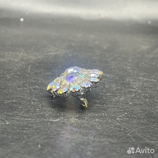 Брошь винтажная Aurora Borealis СССР украшения