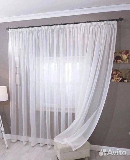 Тюль новая