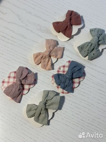 Новые заколка бантик для девочки