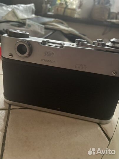 Фотоаппарат фэд 3 с кожаным чехлом