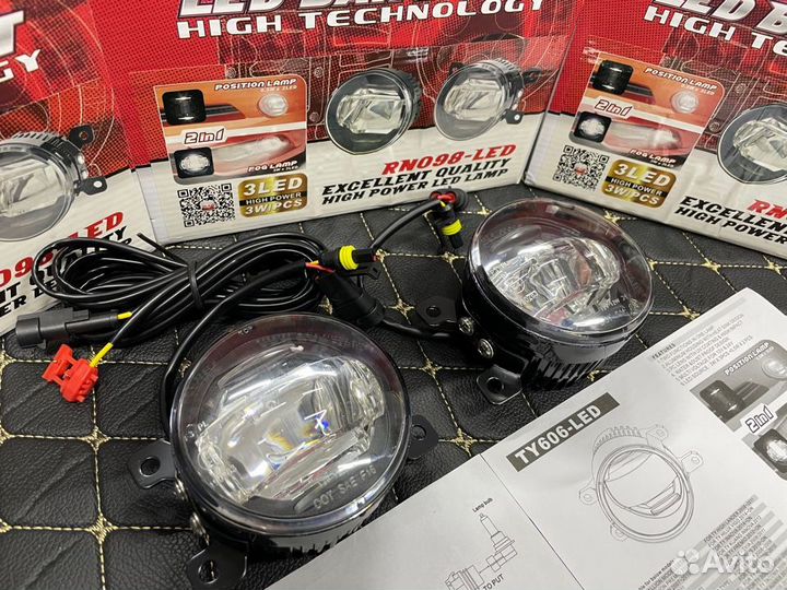 LED туманки Honda Shutlle GK8,Gk9,GP7,GP8