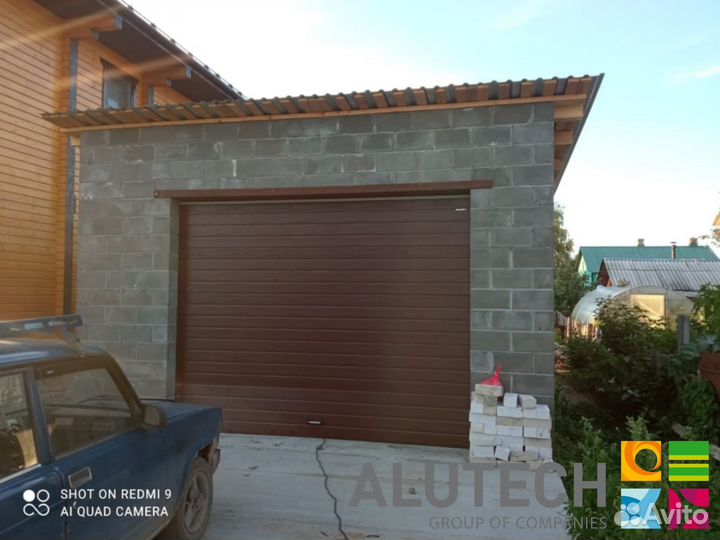 Гаражные ворота alutech