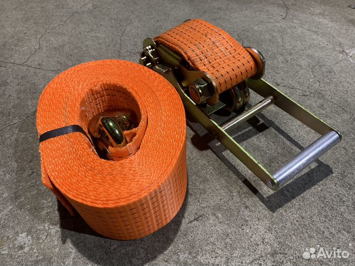 Ремень стяжной 10 тн. / 12 м. (75 мм.) усиленный