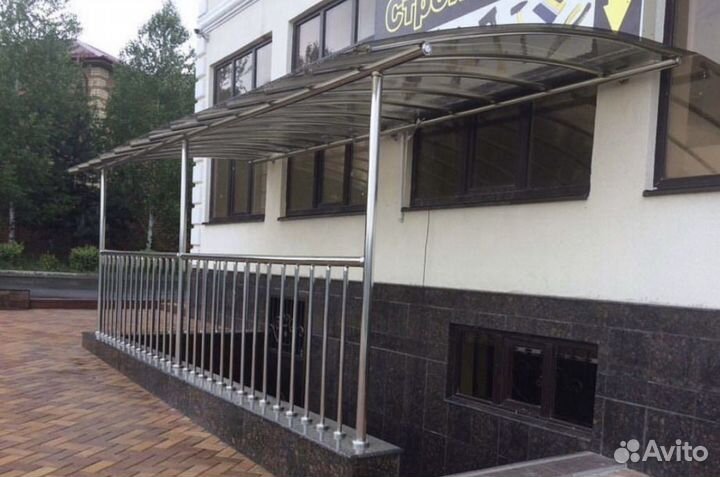 Перила из нержавеющей стали