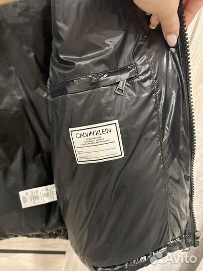 Calvin klein пуховик женский S