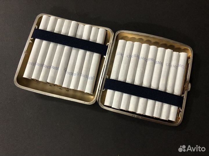 Портсигар антикварный редкий французский 20-30е го
