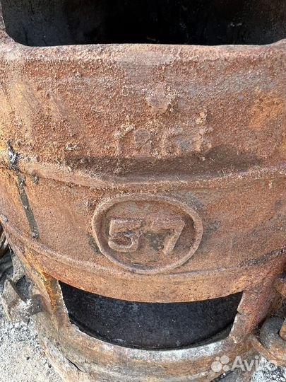 Печь буржуйка чугунная СССР