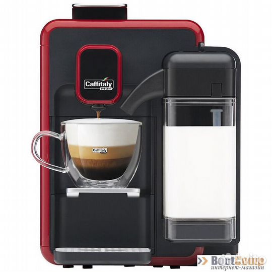 Кофемашина Caffitaly bianca S22 V2 LC Black-Red