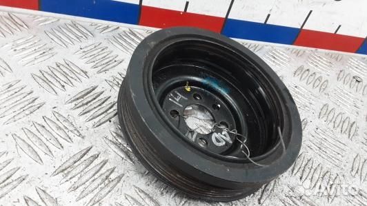 Шкив коленвала демпферный дизельный volkswagen tra