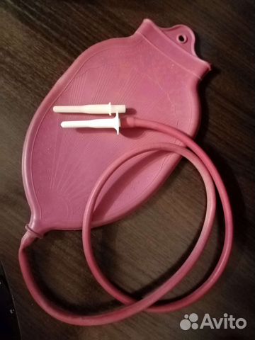 Кружка Эсмарха 2л б/у + Спринцовка новая