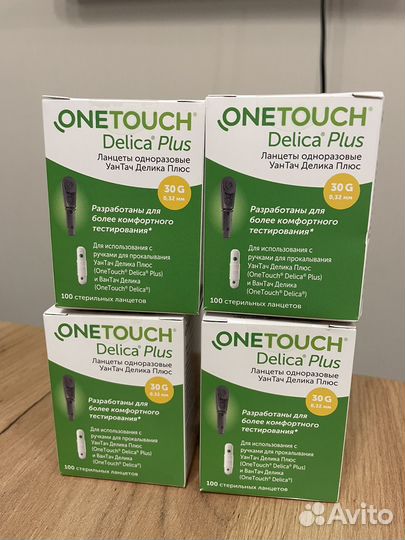 Ланцеты one touch delica plus