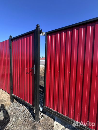 Ворота и заборы под ключ