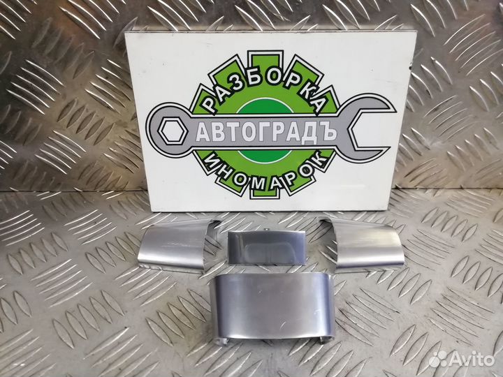 Накладки (хром) руля Ford Focus 2 2009г Рест