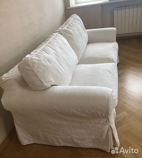 Диван раскладной двухместный Эрктоп (икеа) бу