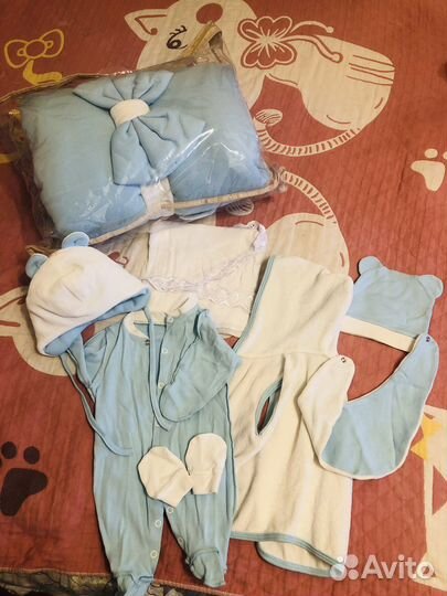 Комплект на выписку для мальчика