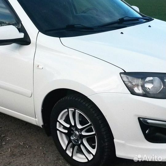 Крыло переднее правое в цвет Лада Калина 2