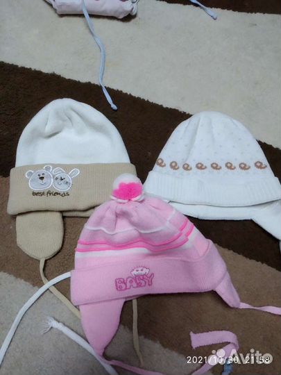 Шапка детская для девочки
