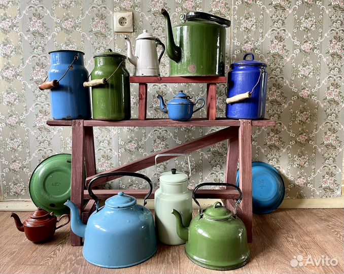 Посуда эмалированная СССР