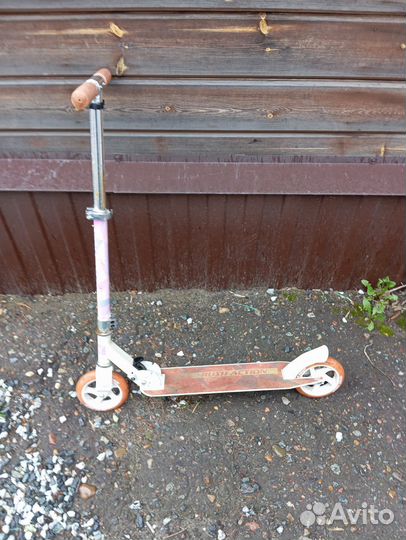 Самокат детский двухколесный бу