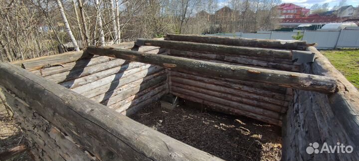 Сруб для бани 3.5*3.5