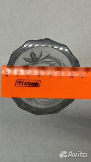 Хрустальная ваза для цветов СССР