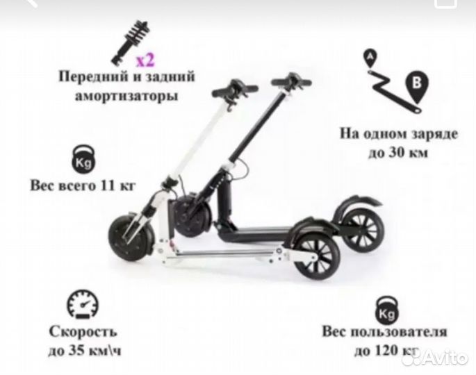 Электросамокат kugoo s3