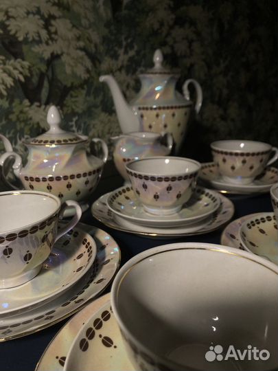 Рижский кофейный / чайный сервиз