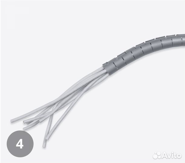 Cabeus PCB-32 пластиковый спиральный рукав