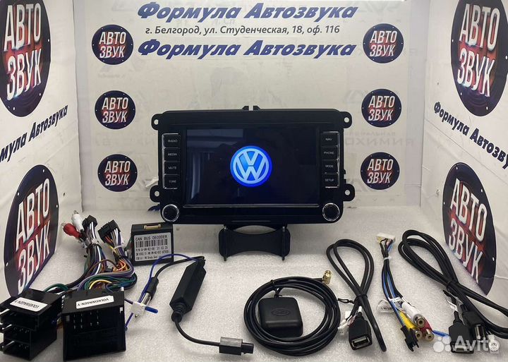 Магнитола Volkswagen tiguan, sharan, caddy, polo