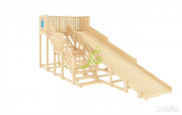 Зимняя горка 