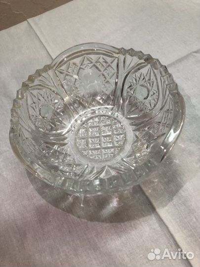 Хрустальная ваза 16 см