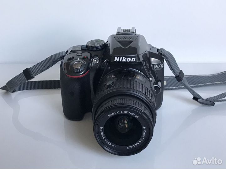 Nikon d5300 grey kit 18-55 mm