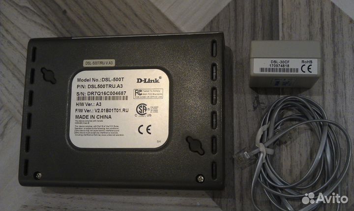 Adsl Router D-Link DSL-500T