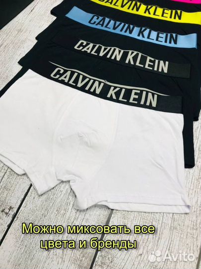 Calvin klein Трусы мужские боксеры хлопок