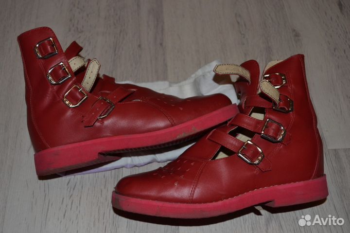 Ортопедические ботинки весна-осень. Бесплатно