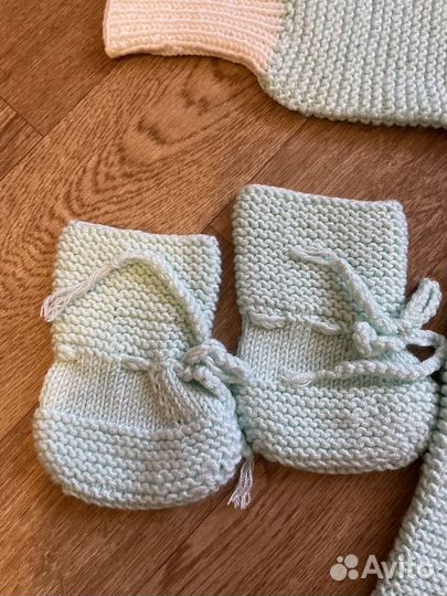 Вязаный комбинезон