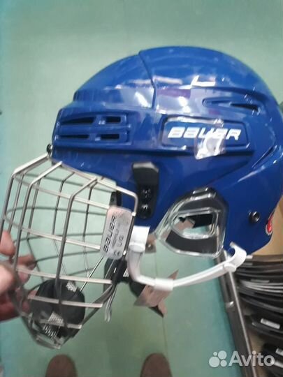 Новые хоккейные шлема Bauer Reakt 75 Combo