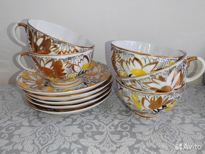 Чашка с блюдцем лфз