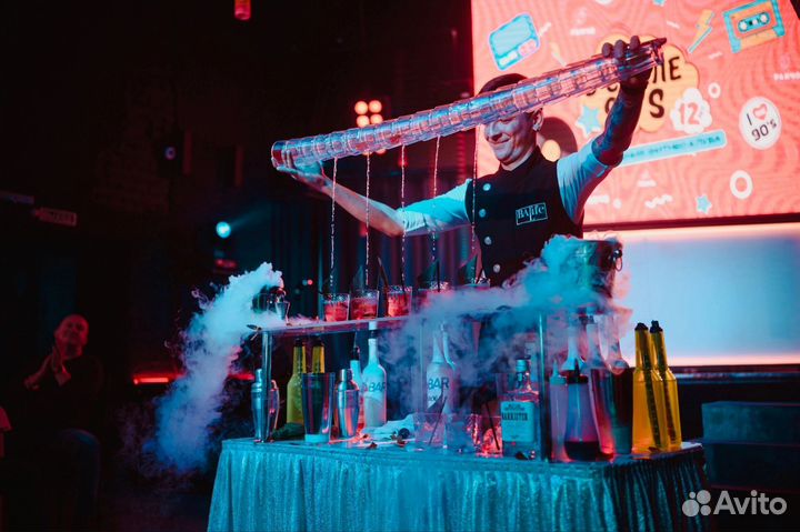 Бармен-шоу Дуэт на вашем мероприятии