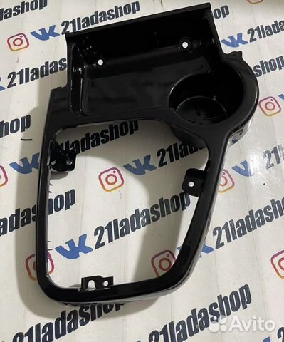 Подстаканник Приора 2 черный глянец