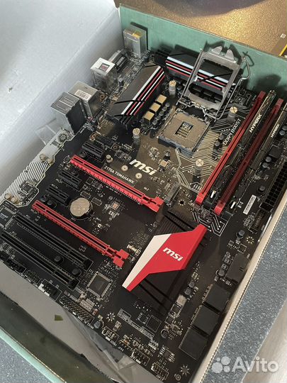 Материнская плата msi z170a tomahawk