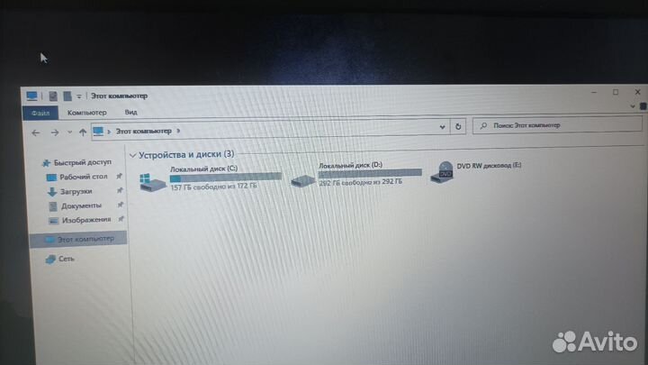 Dell ноутбук, на ремонт