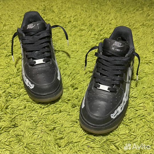 Кроссовки Nike Air Force 1 Low Skeleton Black