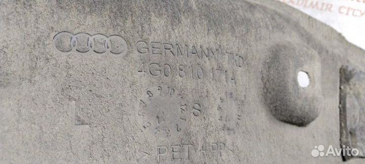 Подкрылок задний левый Audi A6 C7 седан 2.8 CHV