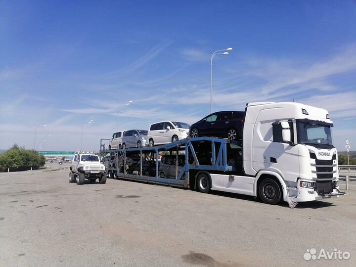 Отправка автомобилей автовозами по РФ